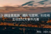 91网全景观测：揭秘91官网、91在线互动及91大事件内幕