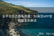 全平台生态体系搭建：91麻豆APP官网版全新解读