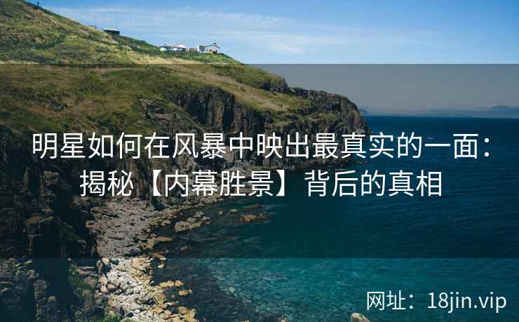 明星如何在风暴中映出最真实的一面：揭秘【内幕胜景】背后的真相