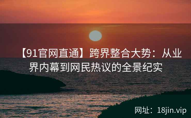 【91官网直通】跨界整合大势：从业界内幕到网民热议的全景纪实