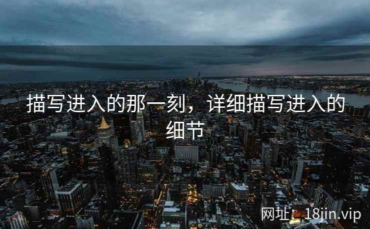 描写进入的那一刻，详细描写进入的细节